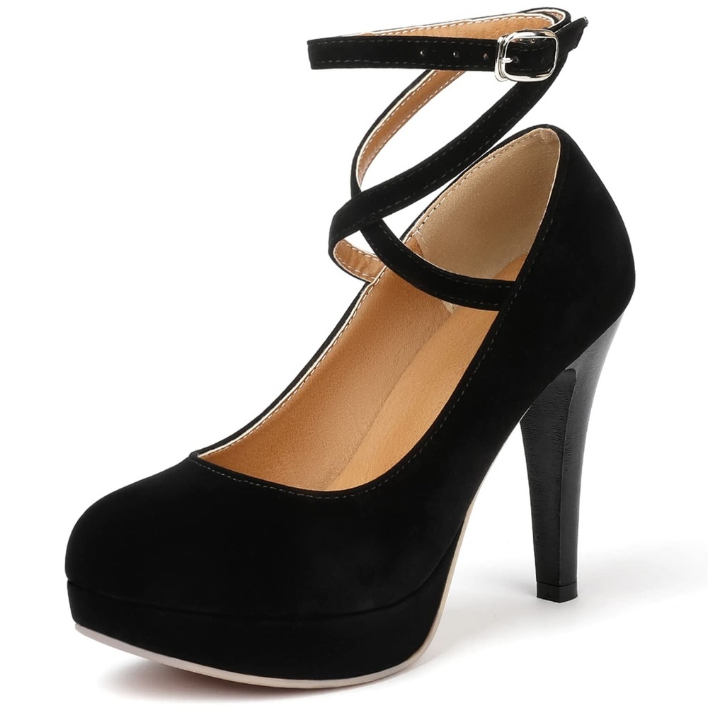Elegant Black Women's Heels